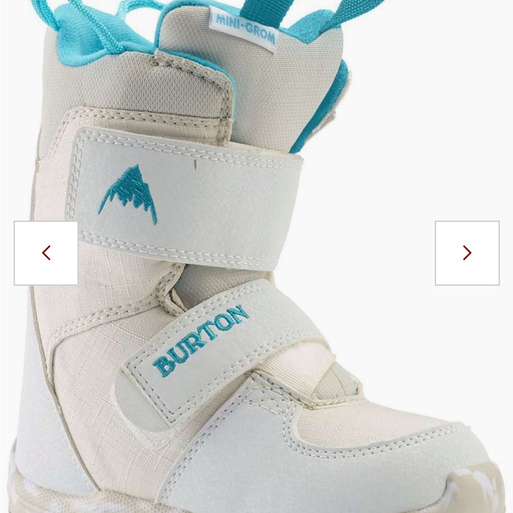 BURTON KID'S MINI GROM SNOWBOARD BOOT 2024- Size 11